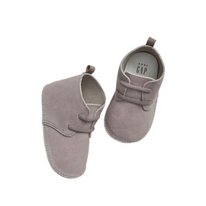 NWT Baby Gap 6-12 Months Suede Leather Baby Booties